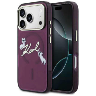 Karl Lagerfeld Choupette Script Logo MagSafe iPhone 18 Pro
