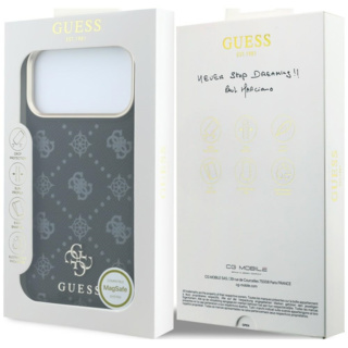Guess Peony 4G Small Logo MagSafe Θήκη iPhone 18 Pro Max