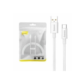 Baseus Καλώδιο USB-A σε USB-C 100W 1.5m Λευκό